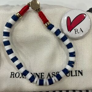 ROXANNE ASSOULIN NIKKI RED WHITE BLUE BRACELET BRAND NEW